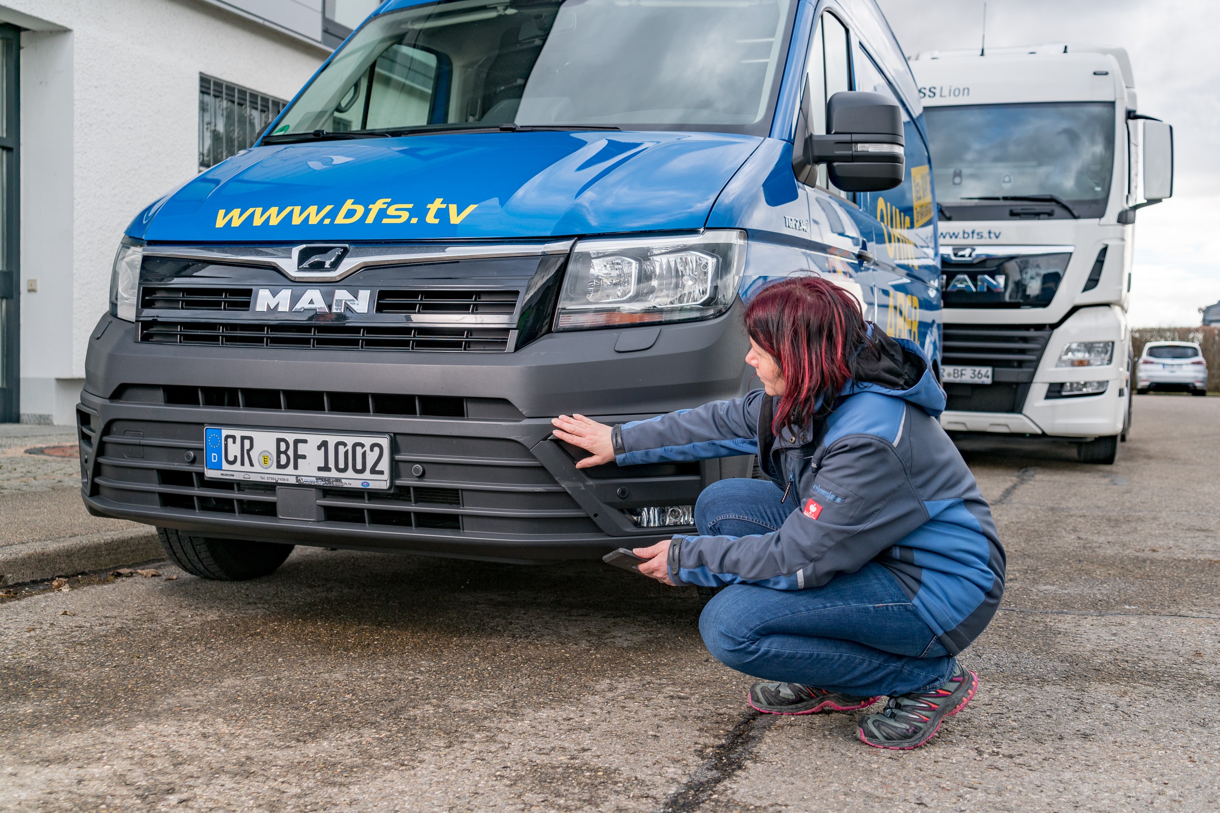 Die Rücknahme von Mietfahrzeugen. Das System der Fahrzeugübergabe ist vom TÜV zertifiziert.