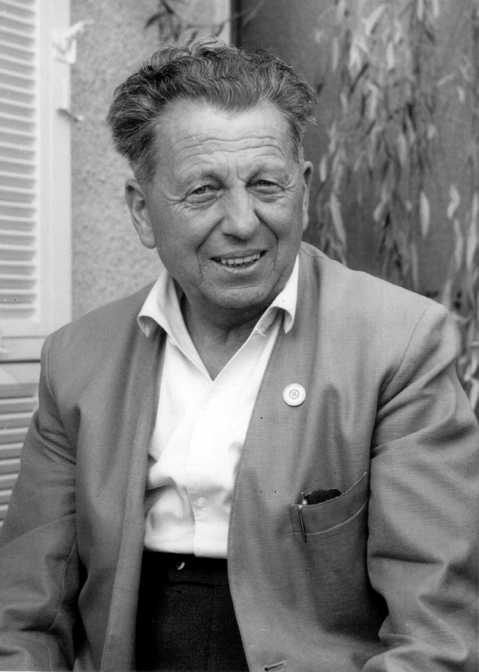 Firmengründer Hermann Stegmaier I um 1960.